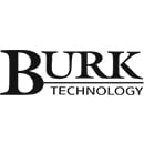 BURK Technology " logo, which consists of the word " BURK " in capital letters and the word " Technology" written underneath in a smaller font. The design is minimalist, with black lettering on a white background. The typography of "BURK" is bold and mode