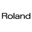 Logo for the "Roland" brand, known for its production of electronic musical instruments, audio equipment and software. The logotype is composed of the word "Roland" in a black sans-serif typeface, with a simple and clean design that communicates modernity