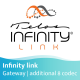 INFINITY INF-LINK8-UPGRADE PN 2001-00218-000 INFINITY LINK 8 CODECS ( UPGRADE FROM 8 TO 16 CODECS )