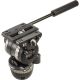 LIBEC 75MM BALL AND FLAT BASE VIDEO HEAD WITH A PAN HANDLE, PAYLOAD 10KG