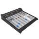 SOLIDYNE D 612 DIGITAL USB & BLUETOOTH 8 CHANNEL, DIGITAL CONSOLE, ON-AIR & PRODUCTION; 4 MIC, 3 LIN