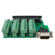 BROADCAST TOOLS COA-37-XDS/SERIAL CONNECT-O-ADAPTER 37—DB-37F TO TERMINAL BLOCK ADAPTER WITH RS-232 DB-9 OUTPUT FOR: ABC XDS, STARGUIDE II/III, WW1 IDC MAX