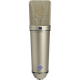 NEUMANN U87-AI MULTI-PATTERN MIC WITH K 67 CAPSULE, OMNI, CARDIOID AND FIGURE 8 PATTERNS, PAD AND FILTER IN WOODBOX