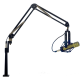 O.C.WHITE 62900-B PROBOOM® ELITE 3-ARM EXTENDED MICROPHONE ARM WITH 15