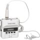 TASCAM DR-10LW MINI PORTABLE STEREO RECORDER WITH LAVALIERE MICROPHONES ( WHITE )