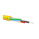 YELLOWTEC YT9603 LITT SYSTEM CABLE, 8 WIRES, COLOR CODED, 100 METER DRUM