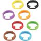 SENNHEISER KEN2 | 549344| A4V_PRO LABEL RINGS FOR HAND TRANSMITTER PF EWG3,  EWG4 AND SKM-2000 KIT WITH 8 COLOR 0526