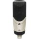 SENNHEISER MK-4 | 504298 | PRO LARGE DIAPHRAGM MICROPHONE (CARDIOID, TRUE CONDENSER) WITH 24-CARAT-GOLD-PLATED CAPSULE, METAL HOUSING, INTERNAL CAPSULE SHOCKMOUNT AND 3-PIN XLR-M. INCLUDES (1) MZQ 4 C