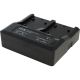 IDX LC-2A 7.4V 2 CH SIMULTANEOUS CHARGER W/INTERCHANGEABLE MOUNTS FOR PANASONIC SL-VBD50/64/96,VW-VBG6/260, VW-VBD55/58 CANON BP-955, BP-975, LP-E6, SONY ALL L-SERIES BATTERIES