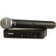 SHURE BLX24/PG58-H10 VOCAL SYSTEM WITH (1) BLX4 WIRELESS RECEIVER AND (1) HANDHELD TRANSMITTER WITH PG58 MICROPHONE H10: 542-572 MHZ