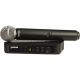 SHURE BLX24/SM58-H10 VOCAL SYSTEM WITH (1) BLX4 WIRELESS RECEIVER AND (1) HANDHELD TRANSMITTER WITH SM58 MICROPHONE H10: 542-572 MHZ