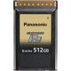 PANASONIC AU-XP0512BG MEMORY CARD 512 GB P2 EXPRESS