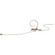 DPA 4188-DC-F-F00-LE 4188 CORE SLIM DIRECTIONAL FLEX EARSET MIC, 120 MM BOOM, BEIGE, MICRODOT