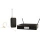 SHURE BLX14R/MX53-H11 HEADSET SYSTEM WITH (1) BLX4R WIRELESS RECEIVER, (1) BLX1 BODYPACK TRANSMITTER, AND (1) MX153 HEADSET MICROPHONE H11: 572-596 MHZ