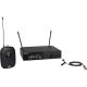 SHURE SLXD14/93-J52 COMBO SYSTEM WITH SLXD1 BODYPACK, SLXD4 RECEIVER, AND WL93 LAVALIER MICROPHONE
