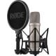RODE NT1 5TH GENERATION SILVER THE NT1 5TH GENERATION IS A HYBRID STUDIO CONDENSER MICROPHONE SILVER