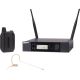 SHURE GLXD14R+/MX53-Z3 THE GLX-D+ DUAL BAND WIRELESS RACK SYSTEM FEATURES THE PREMIUM MX153 HEADWORN EARSET FOR HIGH-QUALITY VOCAL PERFORMANCE APPLICATIONS AND THE GLXD4R+ HALF-RACK RECEIVER.