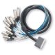 AUDIOSCIENCE CBL10144 CABLE ASSEMBLY FOR ASI5XXX/6XXX 4 STEREO OUT ( DIGITAL XLR ) 0925 TRF