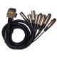 AUDIOSCIENCE CBL4022 CABLE ASSEMBLY FOR ASI67/5720 , 2 STEREO IN, 2 STEREO OUT ( ANALOG ) 0925 TRF