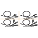 AXEL OXY-ADTP-SET-8-3M  ADAPTER SET RJ45-XLR 3 MT FOR OXYGEN 1000/2000. 8 ADAPTERS 3M: 2 X RJ45-MIC; 3 X RJ45-LINE IN; 1X RJ45-TELCO; 2 X RJ45-LINE OUT 3M.