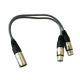 CLEARCOM YC-66  ENCORE IFB CONTROL CABLE SPLITTER: 2-WAY FOR PIC, MA, AX CONNECTIONS 0525