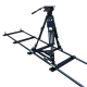 CV CD20-VR-TR-HEAD-RAIL TRACKING HEAD CD20 + TRIPOD+POSITIONER + FLUID DRAG VIRTUAL TRACKING HEAD + RAIL 4.8 MT