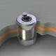 RAM DM-XLR3 DESK MOUNT 3-PIN FEMALE XLR ASSEMBLY