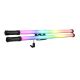 GVM BD100-2P LED STICK RGB 2-LIGHT WAND KIT WITH BRACKET