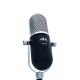 HEIL PR77DBK DECO SERIES DYNAMIC MICROPHONE PN 365006 WITH PR40 ELEMENT BLACK