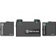 HOLLYLAND LARK-150 DUO-W ALL IN ONE 2-PERSONS WIRELESS MICROPHONE SYSTEM (BLACK )