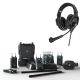 HOLLYLAND HL-SOLIDCOM M1-8B-DH FULL DUPLEX WIRELESS INTERCOM SYSTEM WITH 8 BELTPACKS WITH DUAL MUFF HEADSETS