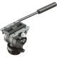 LIBEC 75MM BALL AND FLAT BASE VIDEO HEAD WITH A PAN HANDLE, PAYLOAD 5KG