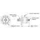 MYAT 301-059 REDUCER 3-1/8 
