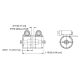 MYAT 101-017 COUPLING ASSY , CLAMP TYPE, W/ INNER COND. CONN. (CATALOG PG. 10) 0325