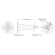 MYAT 201-064 REDUCER TAPER FLANGED 1 5/8 