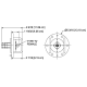 MYAT 311-066 REDUCER, PLATE TYPE 3-1/8 
