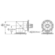 MYAT 601-021 90° ELBOW FLANGED, REINFORCED INSIDE AND OUTSIDE (CATALOG PG. 70) 0325