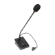 NADIV NAPM01 GOOSENECK PODIUM MICROPHONE WITH TOUCH ON/OFF. PREAMPLIFIER BUILT IN. PoE POWERED. DANTE/AES67