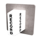 RAM REC-101W WALL MOUNT RECORD LIGHT WITH CORIAN BASE AND WHITE LED LIGHTING, 12 VOLT DC