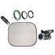REFLECMEDIA RM 2123DM 4'X4' CHROMAFLEX EL WITH SMALL OR MEDIUM DUAL LITERING KIT