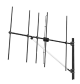 SCALA YA7FML/HCM PN 91490-000 FM YAGI ANTENNA, CENTER MOUNT H/V POL. 50 OHM/ N FEMALE CONNECTOR   88 - 98 MHZ BROADBAND