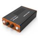 SOLIDYNE BLT-200 MANAGES TWO CELL PHONES VIA BLUETOOTH 4 / 5 IT CAN BE CONNECTED TO ANY MODEL OF AUDIO CONSOLE, EVEN FOR MUSICAL SHOWS, WEBRADIO OR PODCASTING IT ALLOWS YOU TO CONDUCT INTERVIEWS AND C