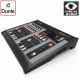 SOLIDYNE UX-18-A67 BROADCAST CONSOLE WITH DANTE A67 10 FADERS, 18 SIMULTANEOUS CHANNELS, 39 INPUTS X 39 OUTPUTS