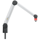 YELLOWTEC YT3105 ON AIR MICROPHONE ARM XS ALUMINUM MAX LENGTH: 21“ (53.5CM) WEIGHT: 1.98 LBS NET (0.9KG) / 2.65 LBS GR (1.2KG) MAX MIC WEIGHT: 4.41 LBS (2KG) 0425