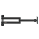 YELLOWTEC YT3629 MONITOR ARM XL ALUMINIUM BLACK MAXIMUM RANGE 705MM 0425